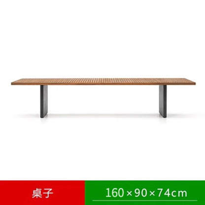 Outdoor Coffee Milk Tea Table Chairs Terrace Rattan Dining Chair Sedentary Outdoor Picnic Table Mesa Outdoor Garden Furnitures