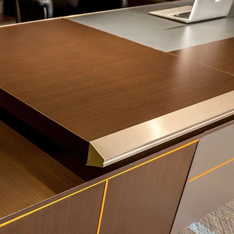 Boss desk table and chair combination leader simple modern office executive desk