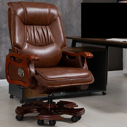 Massage Large Office Chair Swivel Accent Luxury Chaise Lounge Leather Office Chair Conference  Room Furniture