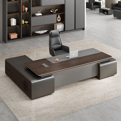 Meeting Writing Office Desk Modern Luxury Executive Workbench Office Desk Desktop Scrivania Ufficio Lavoro Salon Furniture