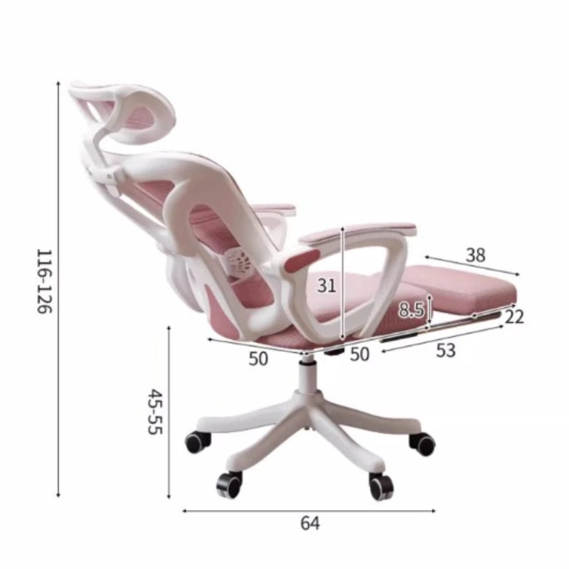 Executive Ergonomic Office Chair Backrest Rotating Study Comfy Chair High Back Ofis Sandalyesi Office Furniture