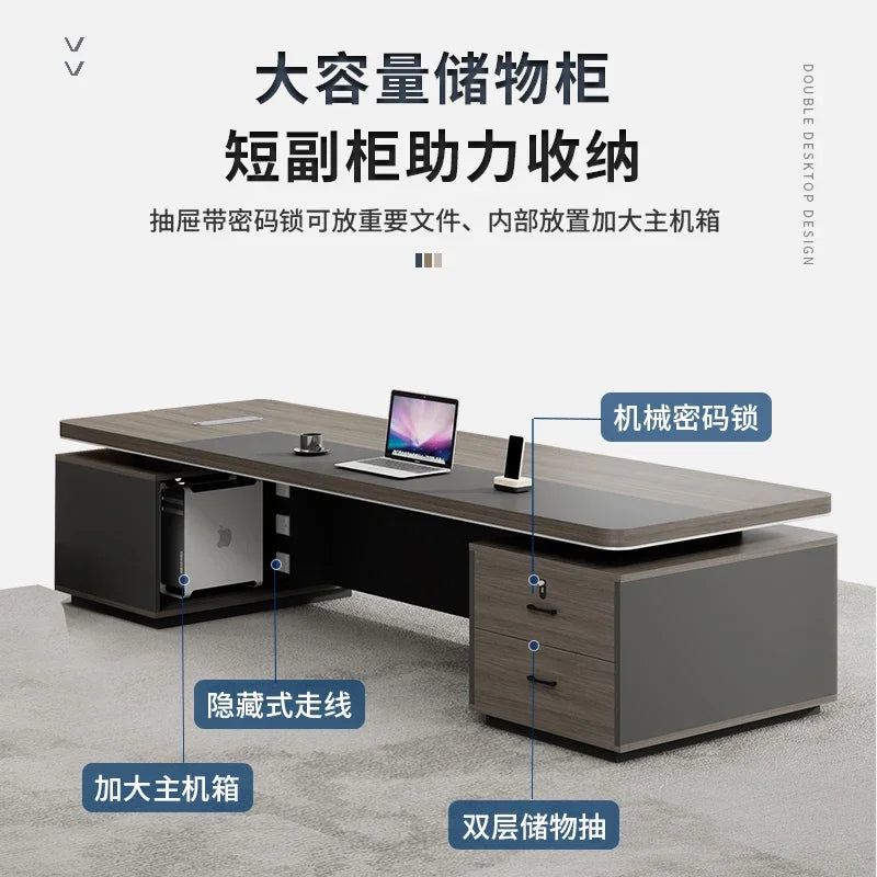 Corner Writing Desk Reception Drawers Executive Computer Office Desk Organizer Modern Escritorios De Oficina Office Furniture