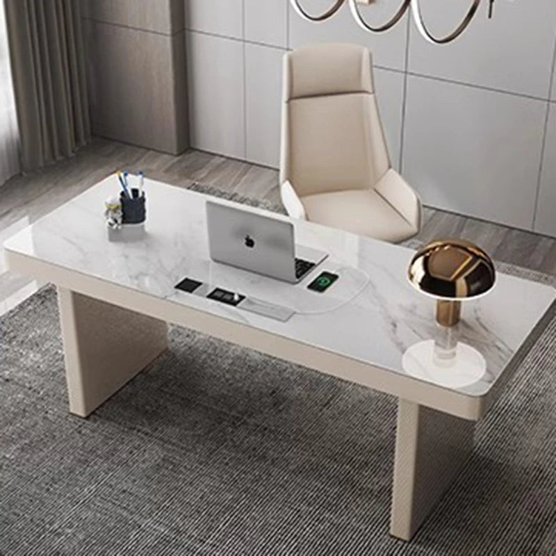 Computer Storage Work Table Workstation Executive Drawers Office Desk Modern Meeting Scrivanie Per Ufficio Office Furniture