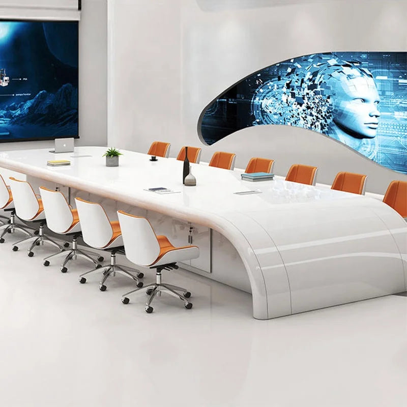 Commercial Furniture Modern Office Furniture Council Boardroom Meeting Room Office Desk Executive Conference Table Chair Set