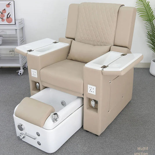 Whirlpool Armchair Pedicure Chair Manicure Professional Accent Beauty Salon Pedicure Chair Spa Nordic Cadeira Furniture ZT50PC