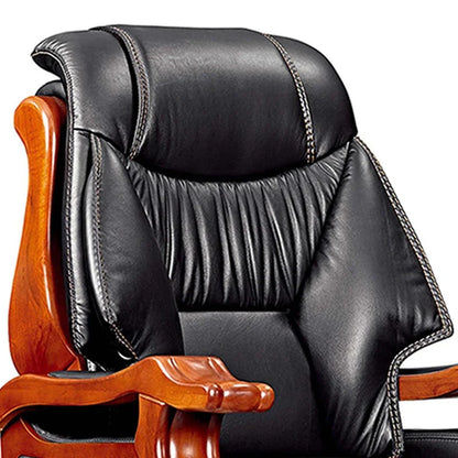 Heavy Extendable Leather Office Chair Design Back Rest Comfy Ergonomic Chair Executive Computer Silla Ejecutiva Garden Furniture