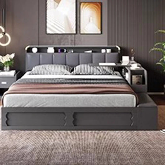 Drawers Luxury Double Bed Bedroom Unique Storage King Size Double Bed Nightstands Multifunctional Cama Matrimonial Furniture