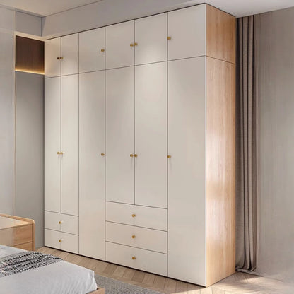 Doors Nordic Drawer Wardrobe Ideas Luxury Exhibit Bedroom Closet Wardrobes Cabinet Shelves Rangement Chambre Bedroom Furniture