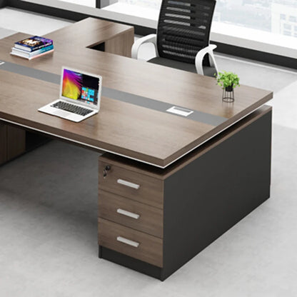 Luxury Executive Office Desks WorkStorage Home Computer Pullout Under Office Table White Tavolo Scrivania Ufficio Furniture