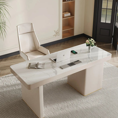 Executive Computer Office Desks Reception Wood Modern Writing Office Desks Luxury Meeting Tafel Oficina Office Furniture WN50OD