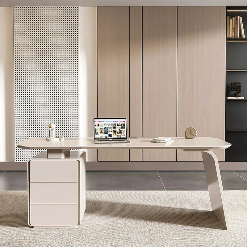 Italian Coffee Standing Desk Executive Writing Nordic Luxury Study Desk Modern Spaces Escritorios De Oficina Office Furniture