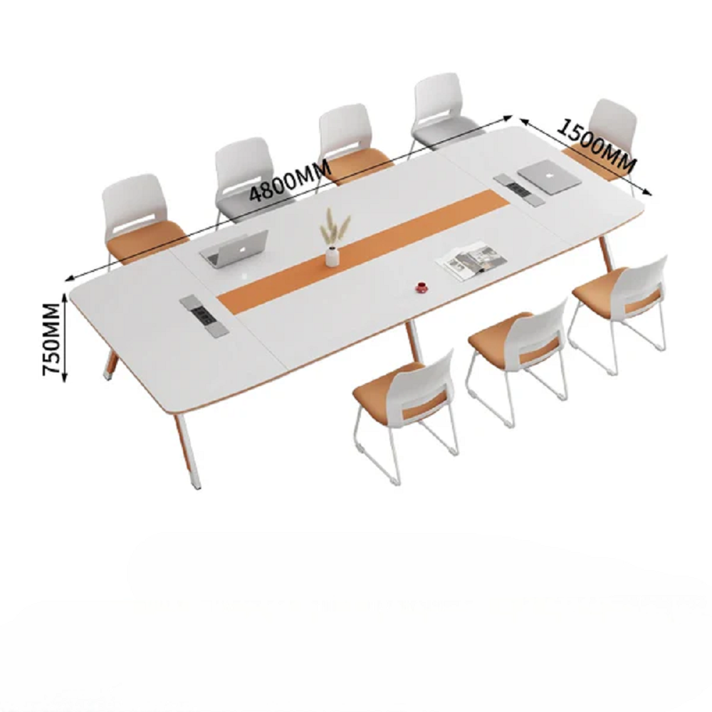 Long table meeting room table and chair combination modern simple office long meeting