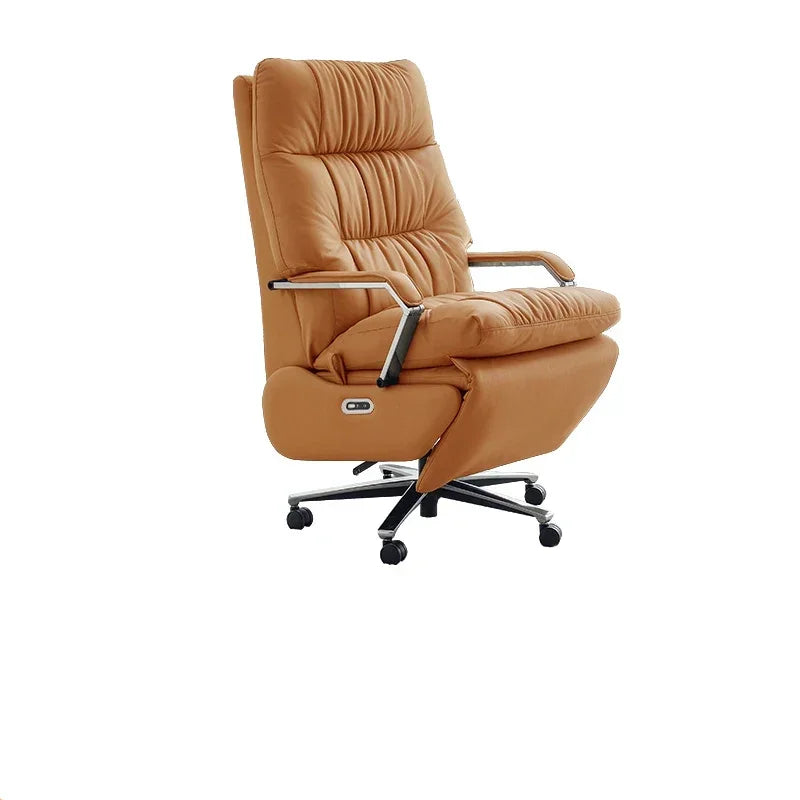 Ergonomic Chaise Office Chair Mobile Swivel Recliner Bedroom Office Chair Accent Lazy Work Cadeira Ergonomica Office Furniture