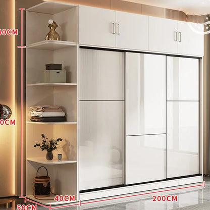 Clothes Storage Wardrobe Closet Organizer System Almari Drawers Wardrobe Closet Dresser Cupboard Kleerkast Home Furniture