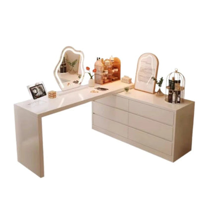 Cheap Bedroom Dressing Table Girls Whitestool Drawer Dressing Table Storage Corner Penteadeiras De Maquiagem Room Furniture