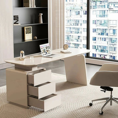 Italian Coffee Standing Desk Executive Writing Nordic Luxury Study Desk Modern Spaces Escritorios De Oficina Office Furniture