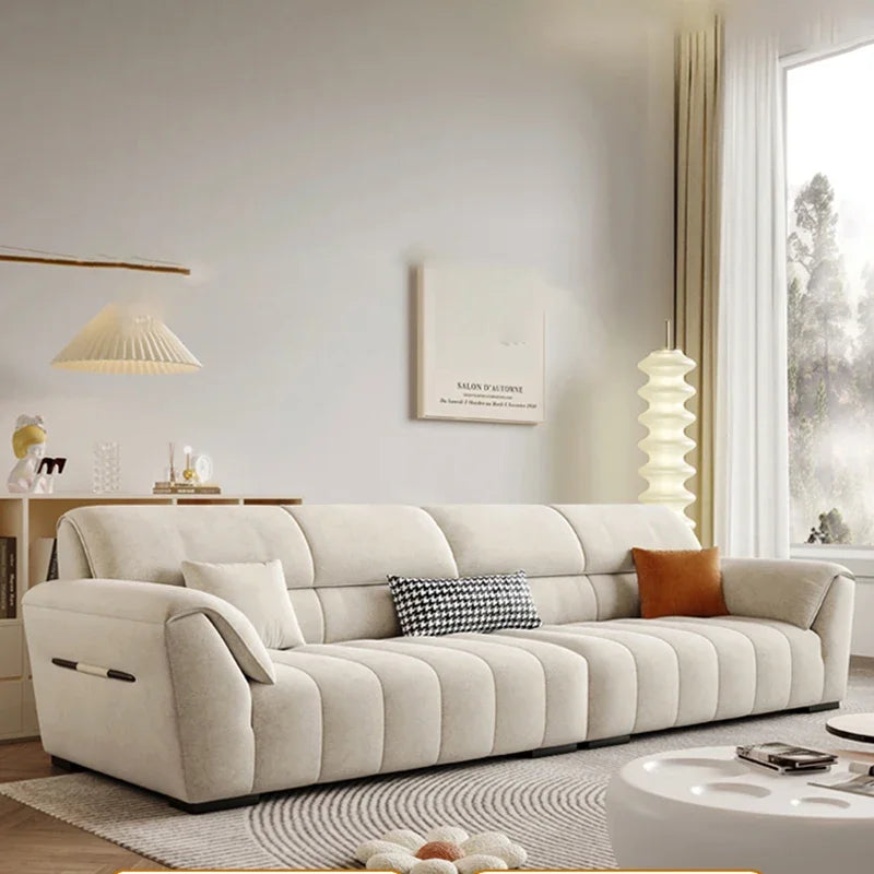 Nordic Modern Living Room Sofas Cozy Lounge Recliner Armchair Sofas Hotel Floor Daybed Divani Da Soggiorno Home Furniture