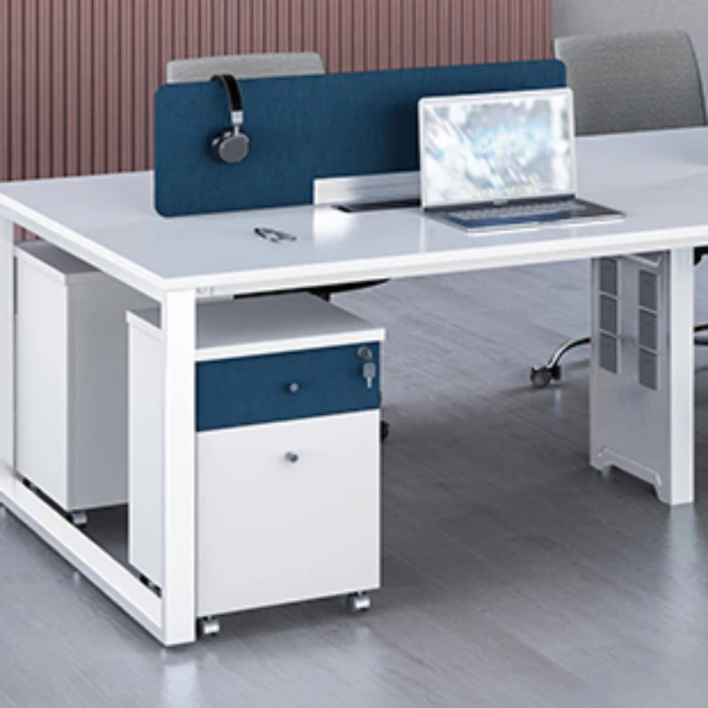 Work Executive Office Desks Writing Modern Desktop Wood Office Desks Storage Meeting Escritorio Oficina Office Furniture WN50OD