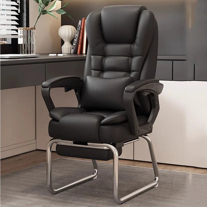 Leather Emperor Camp Emperor Camp Dinning Designer Kneeling Makeup Luxury Office Chair Portable Silla Oficina Library Furniture