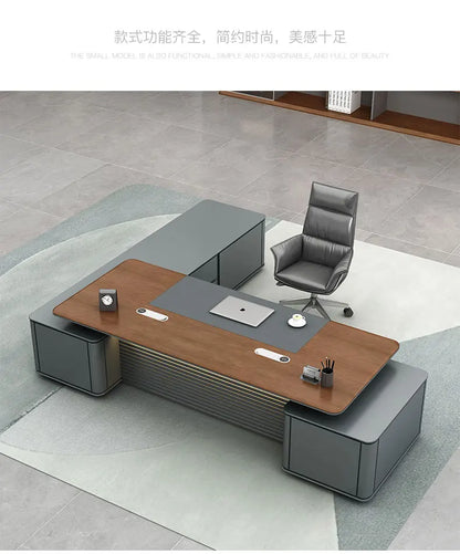 Home Office Desk Multifunction Furniture Gaming Tables Modern Simple Table Organizer Corner Computer Executive Room Tavolo
Work