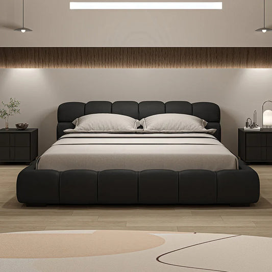 Modern Aesthetic Marriage Bed Under Storage Luxury Bedroom Bed Queen Size Wood Camas Y Muebles Dormitorio Home Furniture