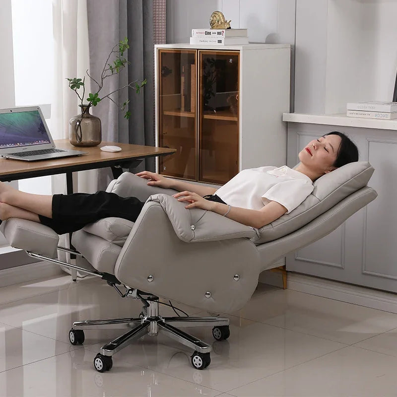 Lounge Luxury Ofice Chair Zero Gravity Comfortable Modern Throne Ofice Chair Massage Gaming Sedia Da Ufficio Home Furniture