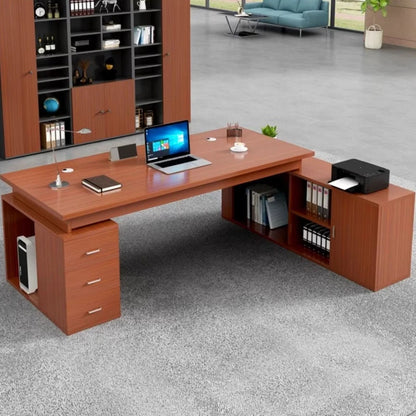 Study Table Room Desks Computer Desk Furniture Offices Simple L Shaped Corner Executive Office Escritorio Meeting Shelf Standing