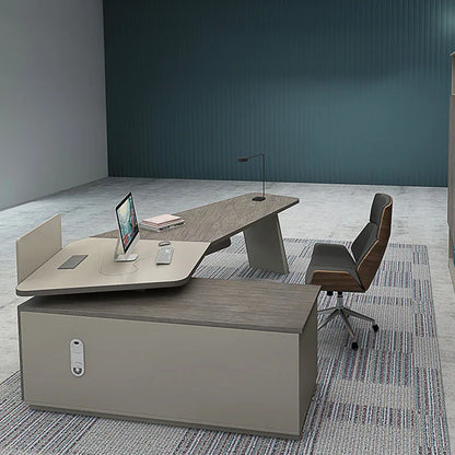 Designer Computer Office Desks Boss Luxury Storage Workstation Office Table Executive Tavolo Da Lavoro Modern Furnitures