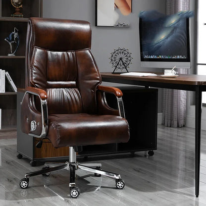 Boss Office Chair Study Comfy Upholstery Handle Designer Backrest Rolling Adjustable Chairs Gaming Chaises