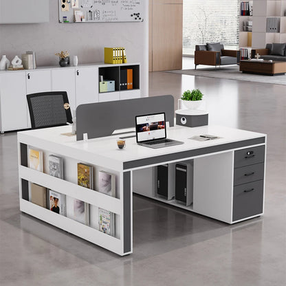 Executive Reception Office Desk Corner Electric Office Desk Writing Modern Escritorio Oficina Office Desk Furniture MZ50OD