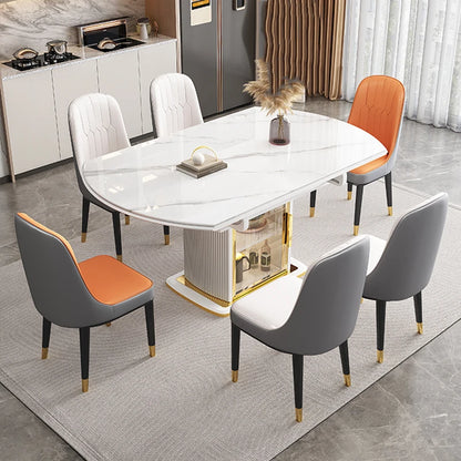 Coffee Dining Table Set Garden Extendable Luxury Marble Dining Room Sets Chairs Gaming Coiffeuse De Chambre Kitchen Furniture