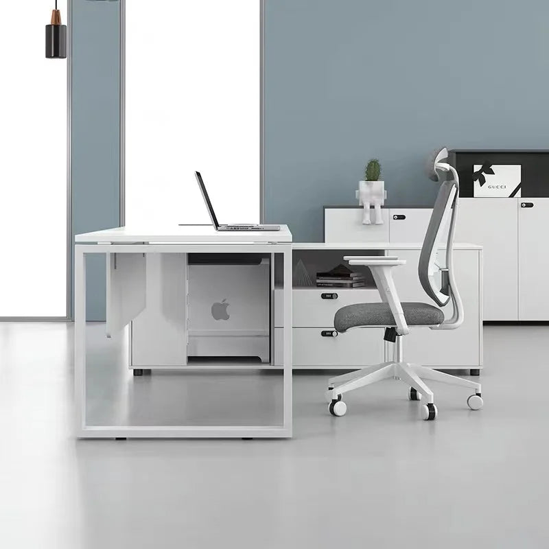 Hot selling design furniture writing executive workstation wood CEO boss computer office desk