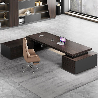 Corner Desk Storage Office Coffee Tables Wooden Executive Furniture Writing Elegant Desks Aesthetic Escritorio Luxury Gaming