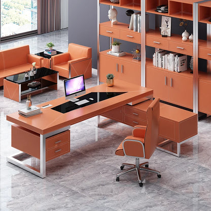 Desktop Corner Workbench Computer Executive Drawers Meeting Office Desks Console Standing Scrivania Cameretta Modern Furniture