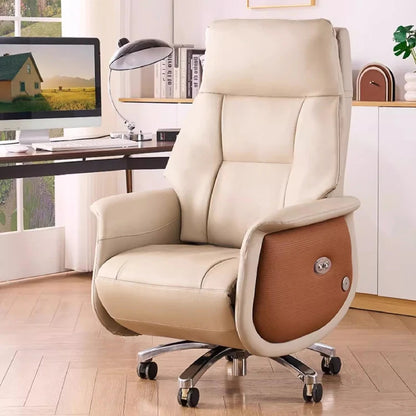 Ergonomic Recliner Office Chair Mobile Designer Massage Luxury Comfy Swivel Boss Chair Computer Silla Escritorio Home Furniture