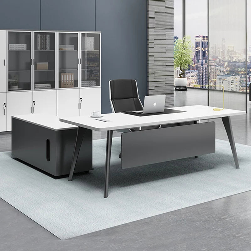 Working Study Office Desk Executive Free Shipping Cheap Office Desk Student Meeting Biurka Komputerowe Coffee Shop Furniture