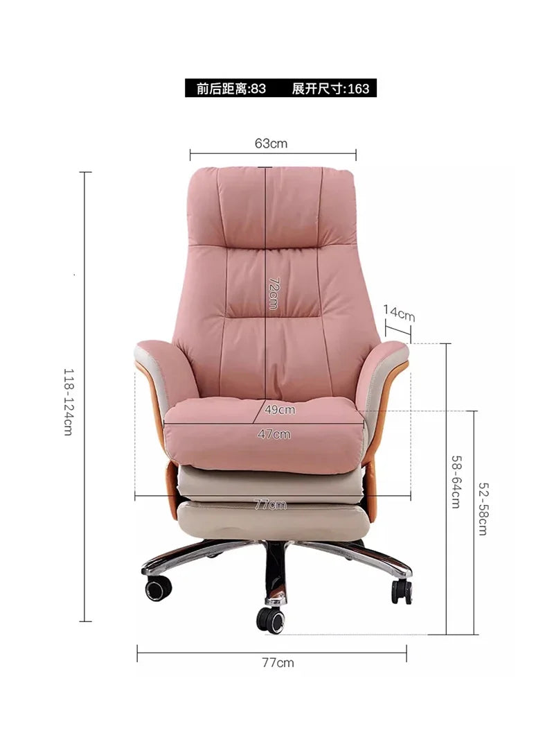 Senior Commerce Office Chair Leather Massage Computer Legs Gaming Chair Executive Study Sillas De Oficina Office Furniture Wall