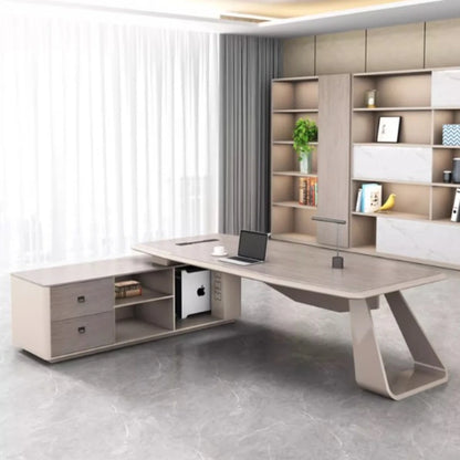 Wide Organizer Computer Desks Standing Modern Pc Laptop Office Desk Executive Drawers Mesa Para Computador Modern Furniture