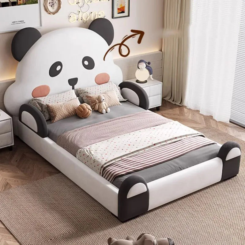 Boys Modern Bed Bases Frames Kids High End Cute Luxury Princess Children Bed King Size Twin Lit Deux Place Bedroom Furniture