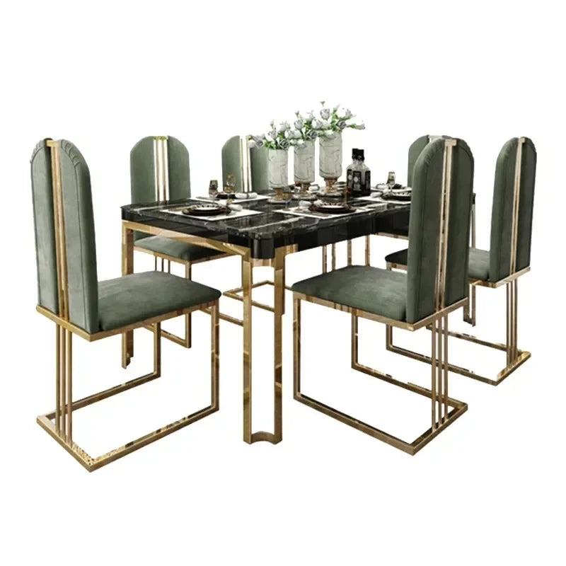 Light Luxury Dining Modern Table For Large Apartment Home Furniture Exotic Accessories High-End Restaurant