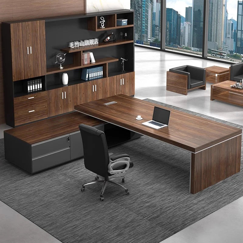 Drawers Executive Office Desk Bedroom Luxury Reception Writing Office Desk Standing Scrivania Con Cassetti Home Furniture