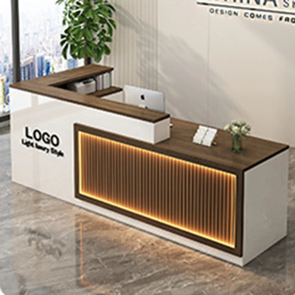 Cashier Podium Reception Desk Beauty Salon Front Check Out Shop Bar Counter Service Desk Lectern Empfangstheke Luxury Furniture