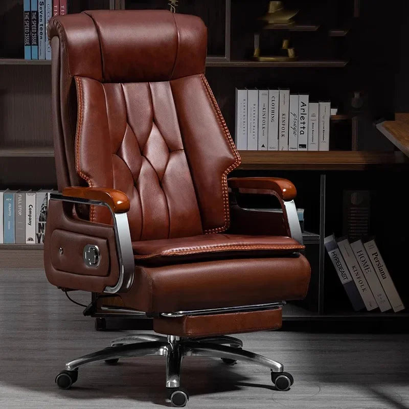 Executive Ergonomic Office Chair Lumbar Massager Designer Comfy Office Chair Modern Luxury Chaise De Bureaux Salon Furniture