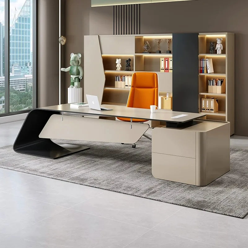 Laptop Conference Nail Table Study Modern Office Executive Vanity Desk Computer Writing Lap Schreibtisch Sofaset Furniture