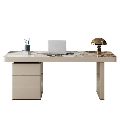 Computer Storage Work Table Workstation Executive Drawers Office Desk Modern Meeting Scrivanie Per Ufficio Office Furniture