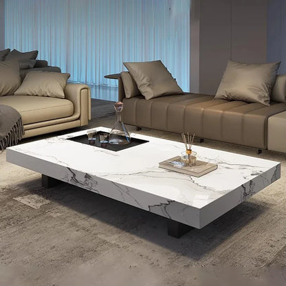 Waterproof Large Coffee Tables Nordic Luxury Low Large Rectangle Coffee Tables Center Floor Meubles De Salon Home Decoration