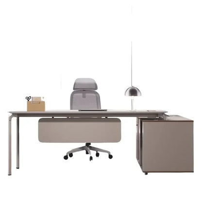 Makeup Laptop Office Desk Executive Desktop Console Corner Drafting Luxury Office Desk Meeting Scrivania Legno Furniture HDH