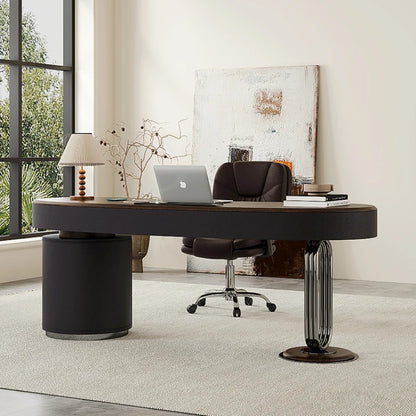 Gaming Executive Office Desks Computer Wood Luxury Black Office Desks Conference Meeting Mesa Tavolo Office Furniture WN50OD