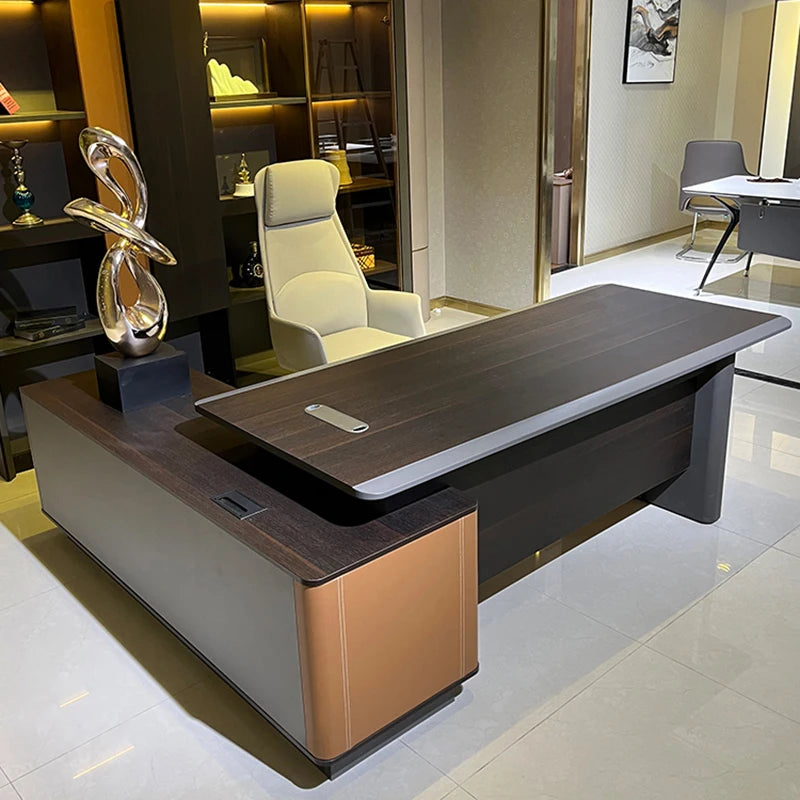 Modern Standing Boss Table Executive Nordic Storage Table Italian Luxury Escritorio Plegable De Pared Office Furniture