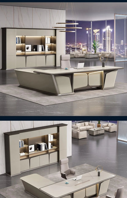 High-Level  Boss Desks Luxury Office Furniture Office Table